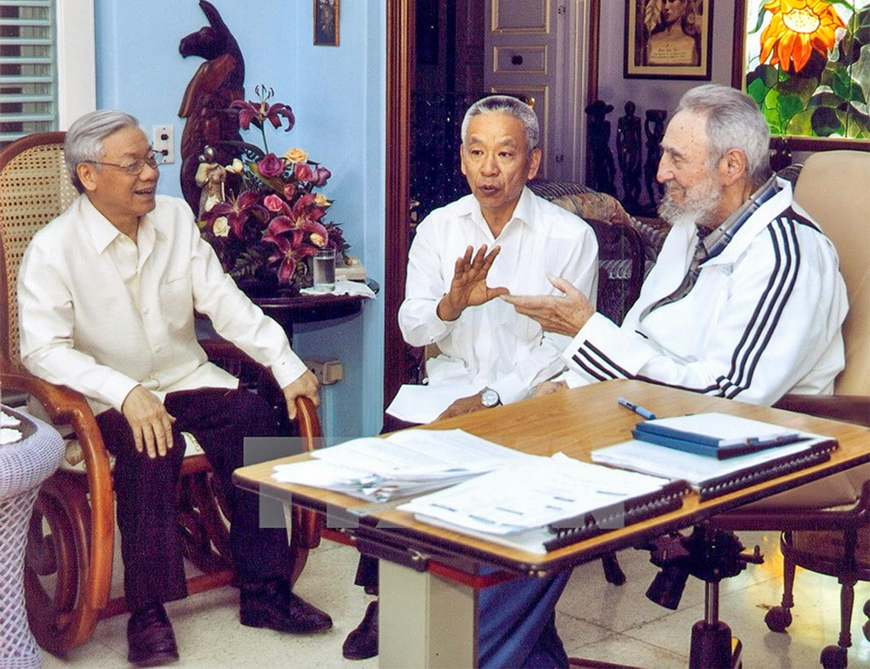 	Party General Secretary Nguyen Phu Trong and external affairs and diplomacy